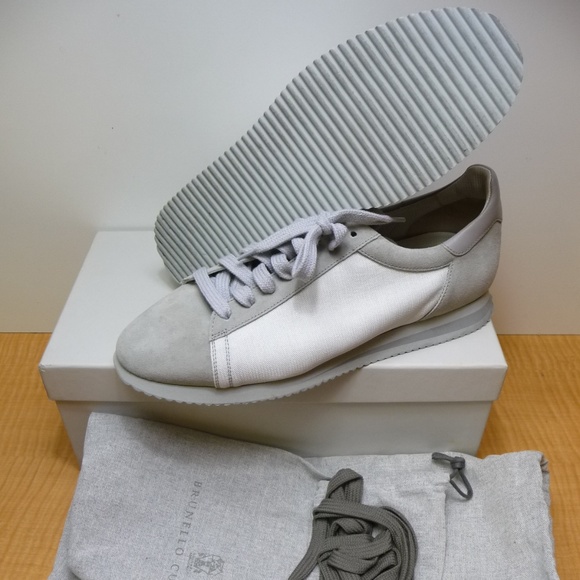 Brunello Cucinelli Fashion Suede Running Sneakers - Picture 1 of 8
